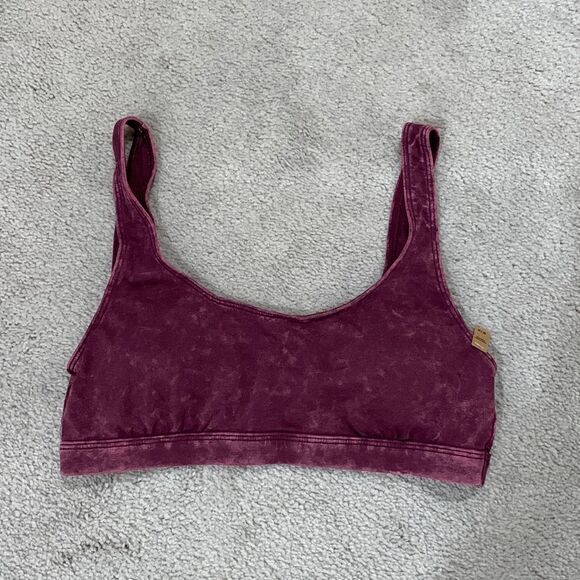 PINK VS Sports Bra, M, Mulberry Heather Plum, NWT - Picture 1 of 2